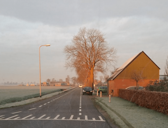 Frontale aanrijding Nieuwleusen - Foto: Politie Dalfsen