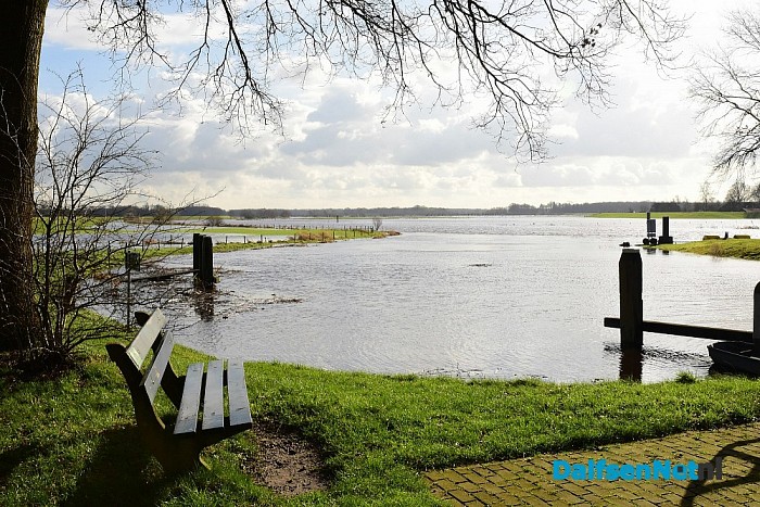 Overstroomde Vecht zorgt voor prachtige plaatjes - Foto: Johan Bokma