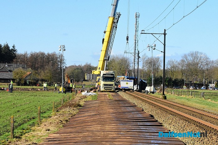Berging trein verloopt voorspoedig - Foto: Johan Bokma