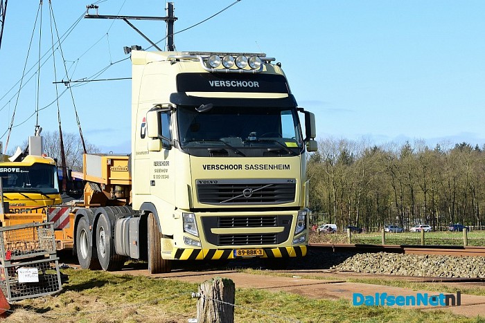 Berging trein verloopt voorspoedig - Foto: Johan Bokma