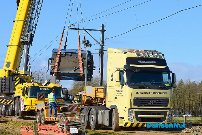 Berging trein verloopt voorspoedig - Foto: Johan Bokma