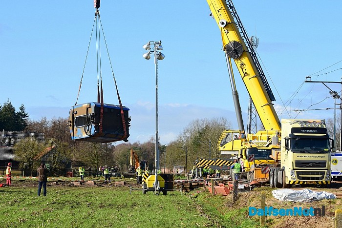 Berging trein verloopt voorspoedig - Foto: Johan Bokma