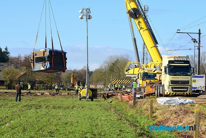 Berging trein verloopt voorspoedig - Foto: Johan Bokma