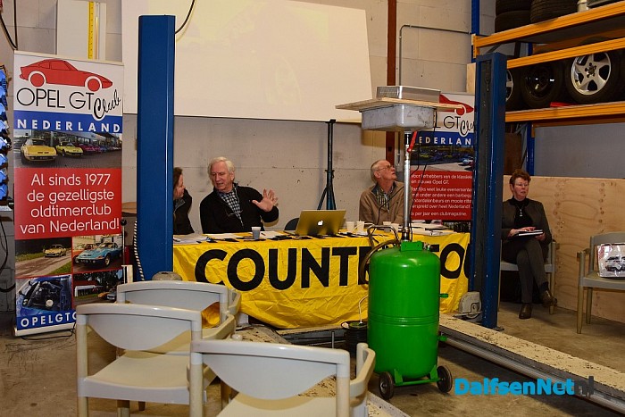 Opel GT Club Nederland te gast bij Achterasrevisie.nl - Foto: Johan Bokma