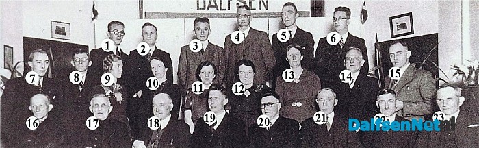 Namen gezocht groepsfoto - Foto: Historische Kring Dalfsen