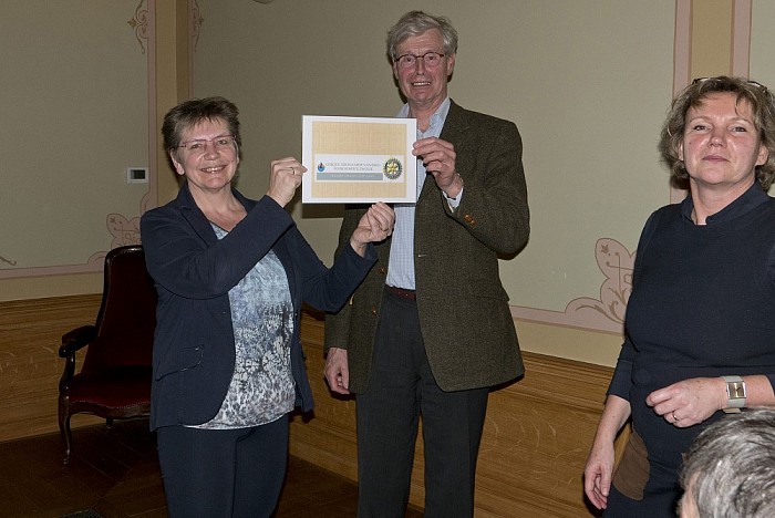Rotary Zwolle IJsselland verrast Hospices - Foto: Geert Bistervels