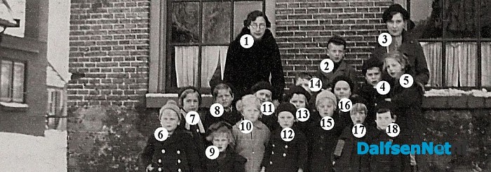 Namen gezocht groepsfoto - Foto: Historische Kring Dalfsen