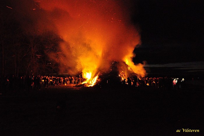 Paasvuur in Vilsteren - Foto: Eigen geleverde foto