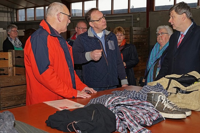Nieuwe wijze van textielinzameling - Foto: Paul Scholten
