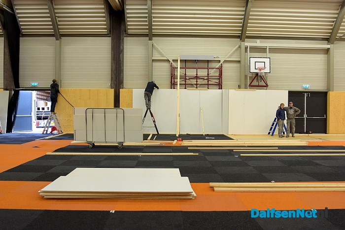 Update opbouw Damito in de Trefkoele+ - Foto: Johan Bokma