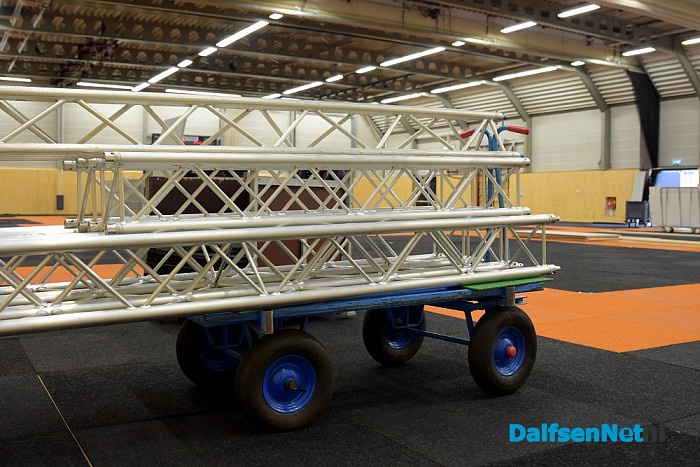 Update opbouw Damito in de Trefkoele+ - Foto: Johan Bokma