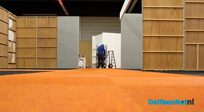 Update opbouw Damito in de Trefkoele+ - Foto: Johan Bokma