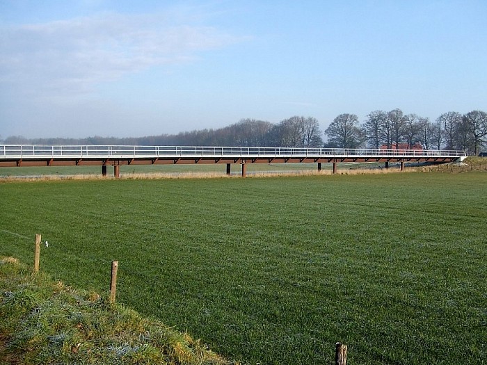Stuw Vechterweerd gestreken - Foto: Wim