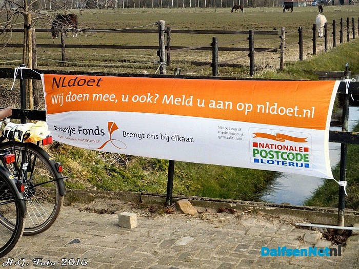 NL Doet ook bij “t, olde manegepeerd”. - Foto: H.G. Foto