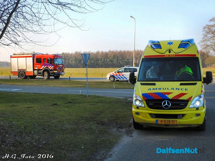 Aanrijding met letsel Hessenweg / Welsummerweg. - Foto: H.G. Foto