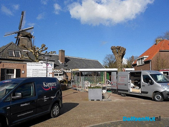 Anjerpunt: Het glas zit er in