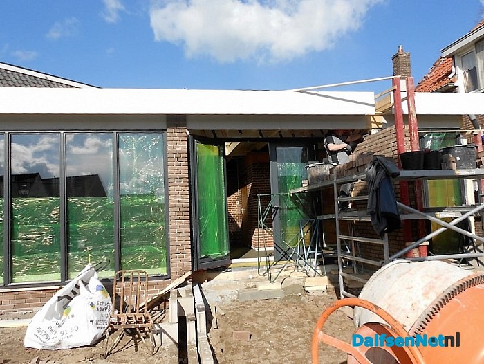 Anjerpunt: Het glas zit er in