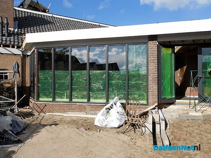 Anjerpunt: Het glas zit er in