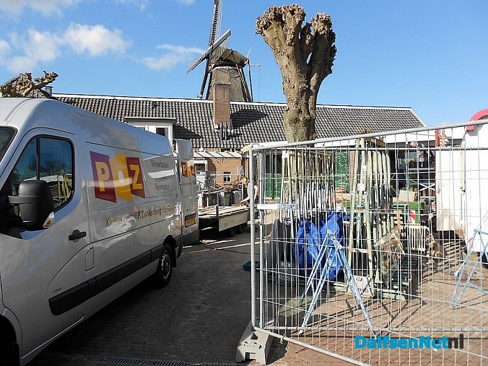 Anjerpunt: Het glas zit er in