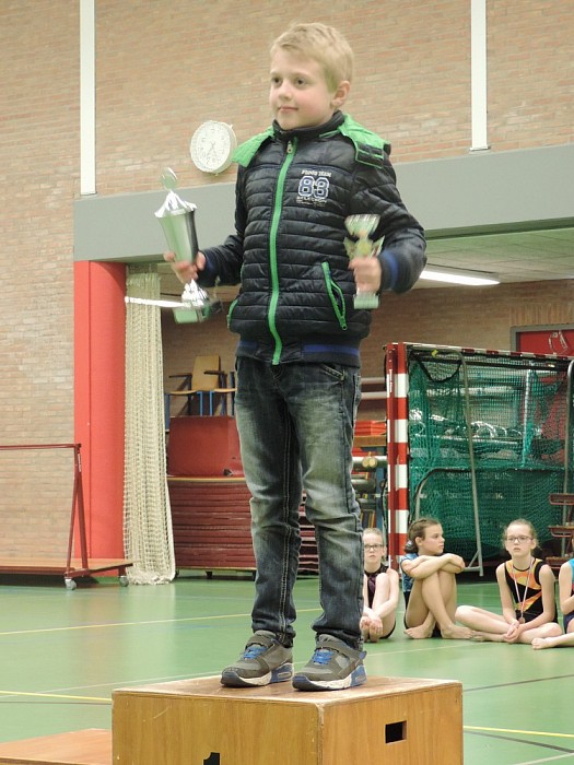 Ramon en Fleur clubkampioenen GV Nieuwleusen - Foto: Eigen geleverde foto