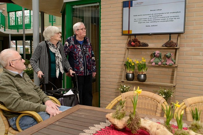 Informatiescherm voor Het Anker - Foto: Eigen geleverde foto
