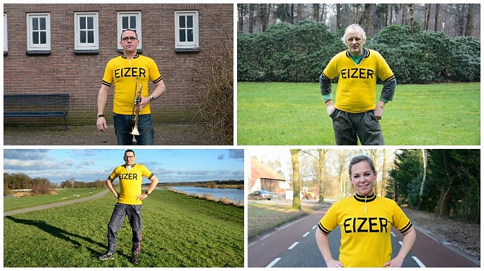Honderdste Dalfsenaar in de gele trui - Foto: Eigen geleverde foto