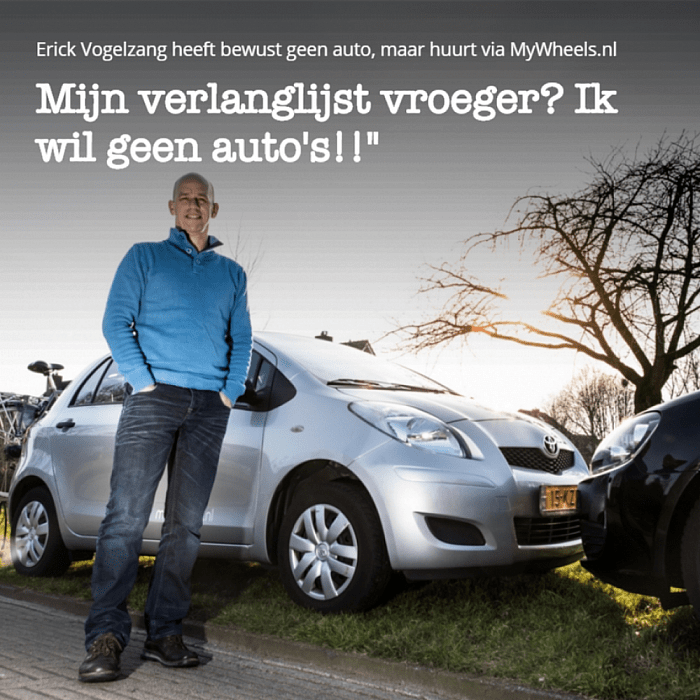 Nieuw Groen Gebogen artikel over MyWheels - Foto: Thomas Klomp