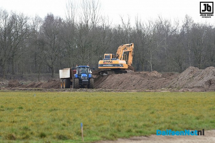 Werkzaamheden Ruimte voor de Vecht hervat - Foto: Johan Bokma