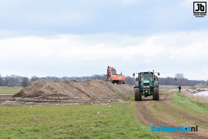 Werkzaamheden Ruimte voor de Vecht hervat - Foto: Johan Bokma