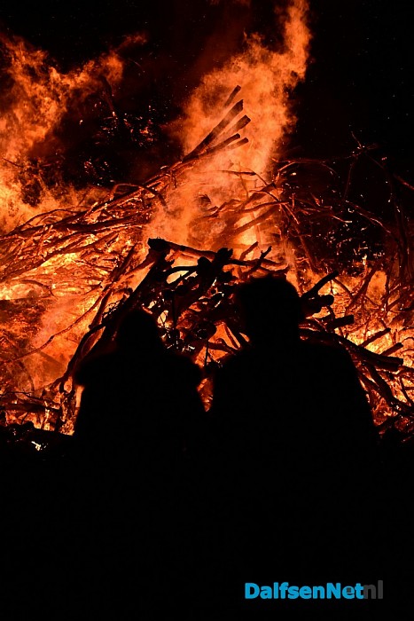Paasvuur Oosterdalfsen - Foto: Johan Bokma