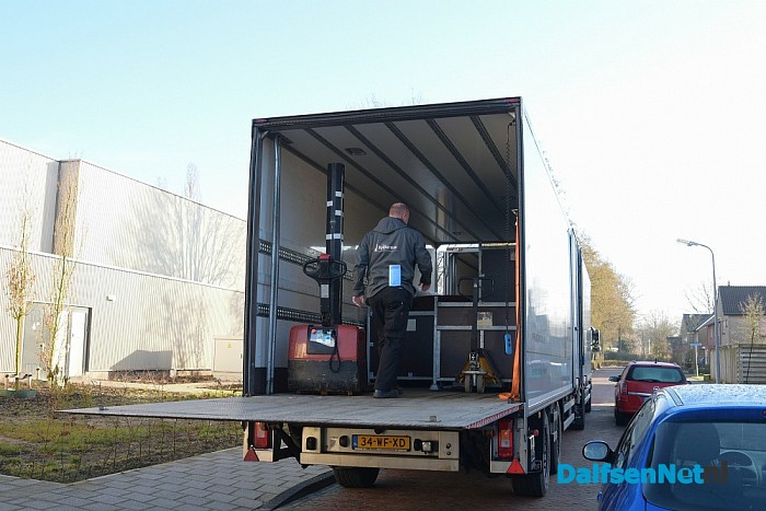 Opbouw Damito in de Trefkoele Plus gestart - Foto: Johan Bokma