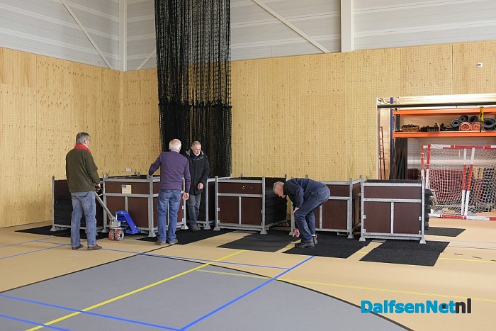 Opbouw Damito in de Trefkoele Plus gestart - Foto: Johan Bokma
