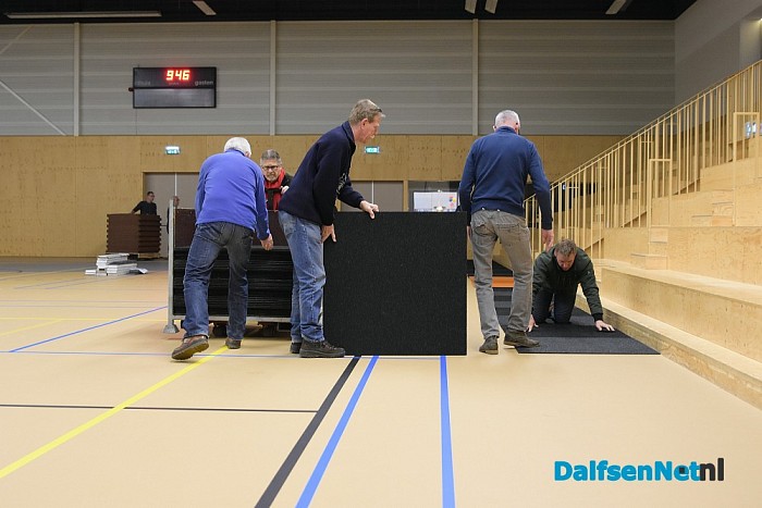 Opbouw Damito in de Trefkoele Plus gestart - Foto: Johan Bokma