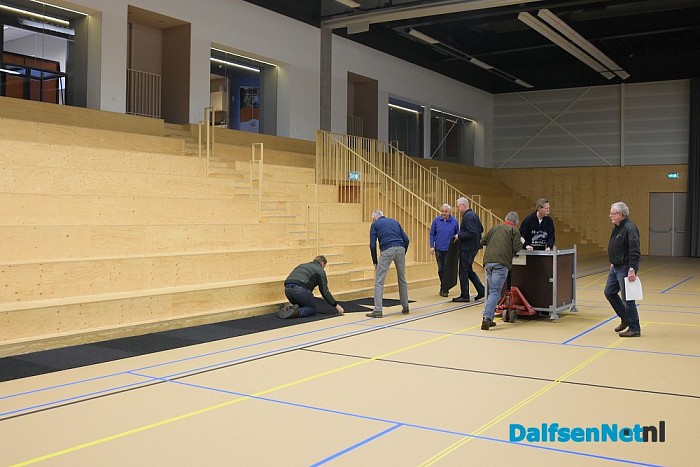 Opbouw Damito in de Trefkoele Plus gestart - Foto: Johan Bokma