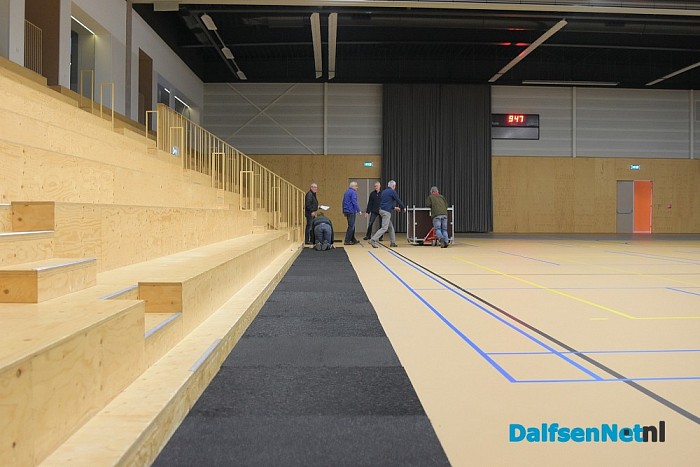 Opbouw Damito in de Trefkoele Plus gestart - Foto: Johan Bokma
