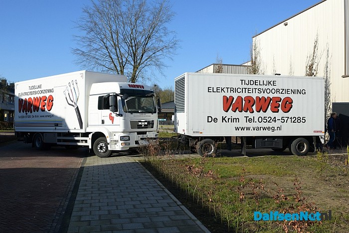 Opbouw Damito in de Trefkoele Plus gestart - Foto: Johan Bokma