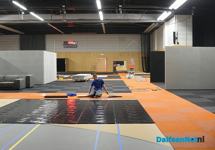 Update opbouw Damito in de Trefkoele Plus - Foto: Johan Bokma