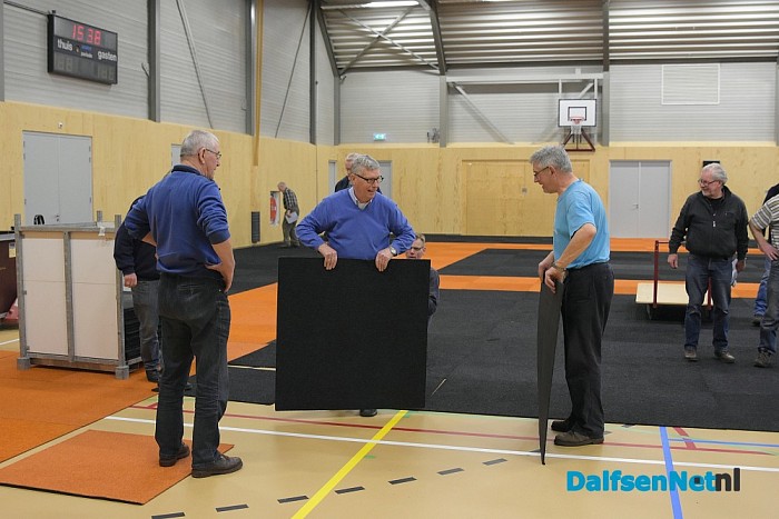 Update opbouw Damito in de Trefkoele Plus - Foto: Johan Bokma