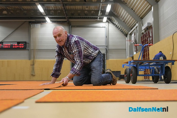 Update opbouw Damito in de Trefkoele Plus - Foto: Johan Bokma