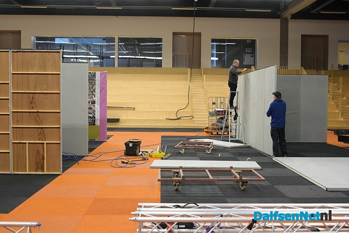 Update opbouw Damito in de Trefkoele Plus - Foto: Johan Bokma