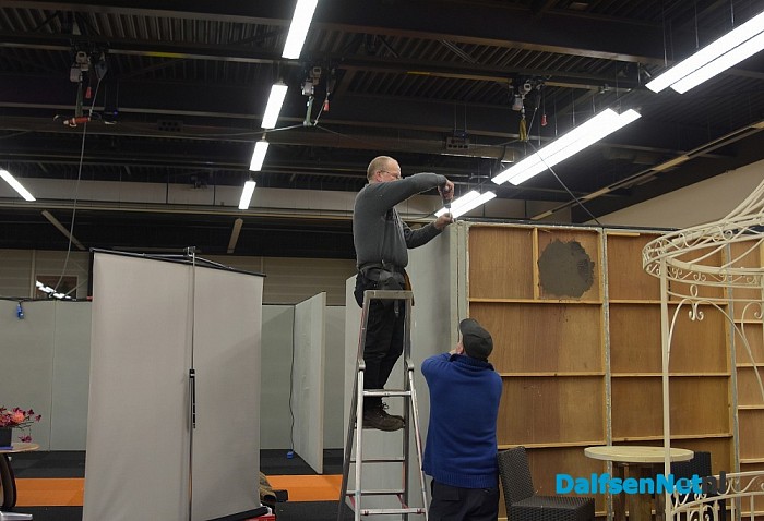 Update opbouw Damito Trefkoele + - Foto: Johan Bokma