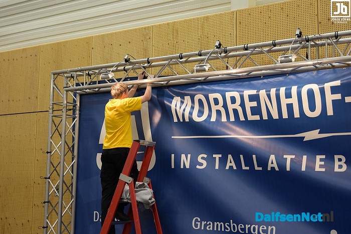 Update opbouw Damito Trefkoele + - Foto: Johan Bokma