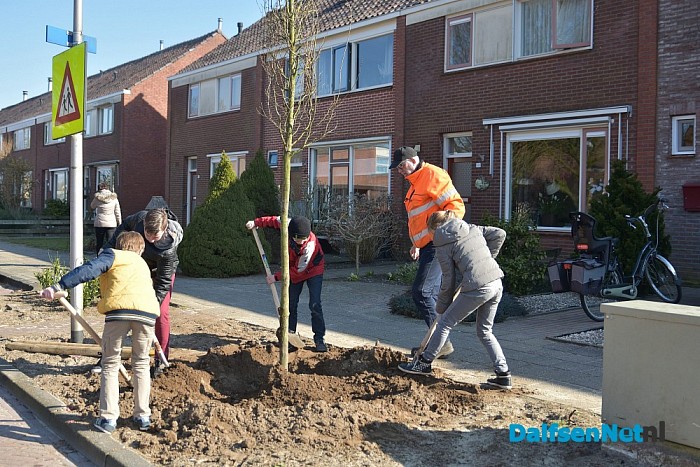 Boomfeestdag GBS de Uitleg in Dalfsen - Foto: Johan Bokma