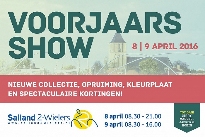 Voorjaarsshow bij Salland 2-wielers in Dalfsen