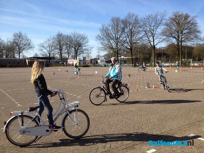 Fietsparcours en dode hoek project CBS de Spiegel