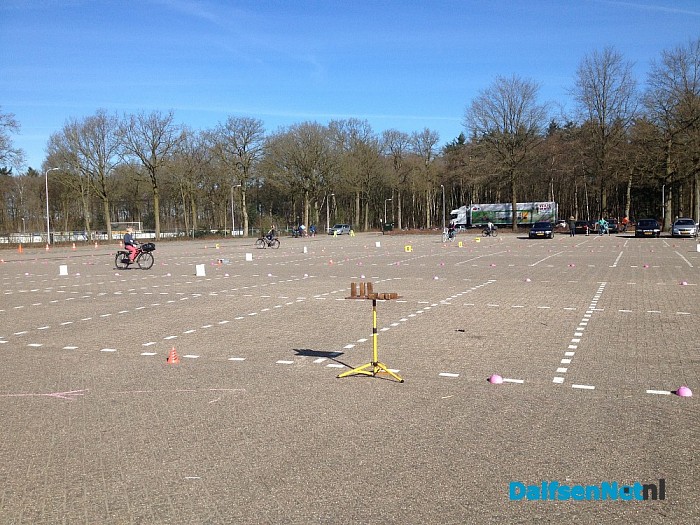 Fietsparcours en dode hoek project CBS de Spiegel