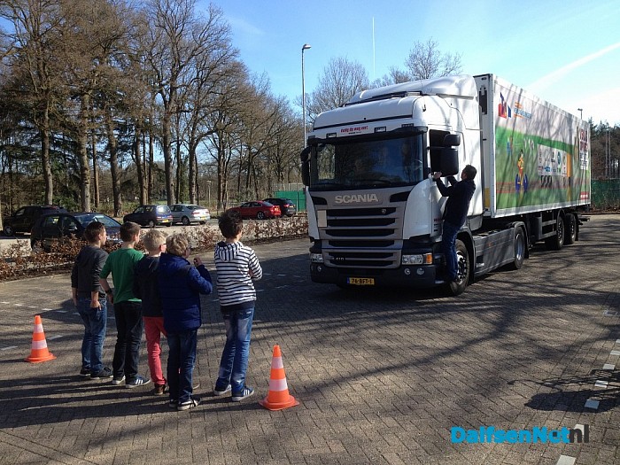 Fietsparcours en dode hoek project CBS de Spiegel