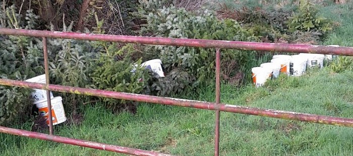 Afval gedumpt langs Leemculeweg? - Foto: Eigen geleverde foto