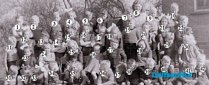 Namen gezocht groepsfoto - Foto: Historische Kring Dalfsen