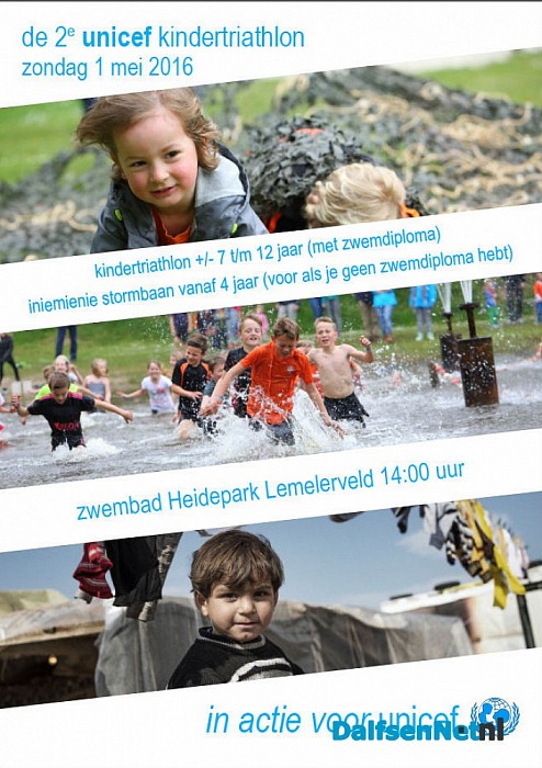 De 2e unicef kindertriathlon